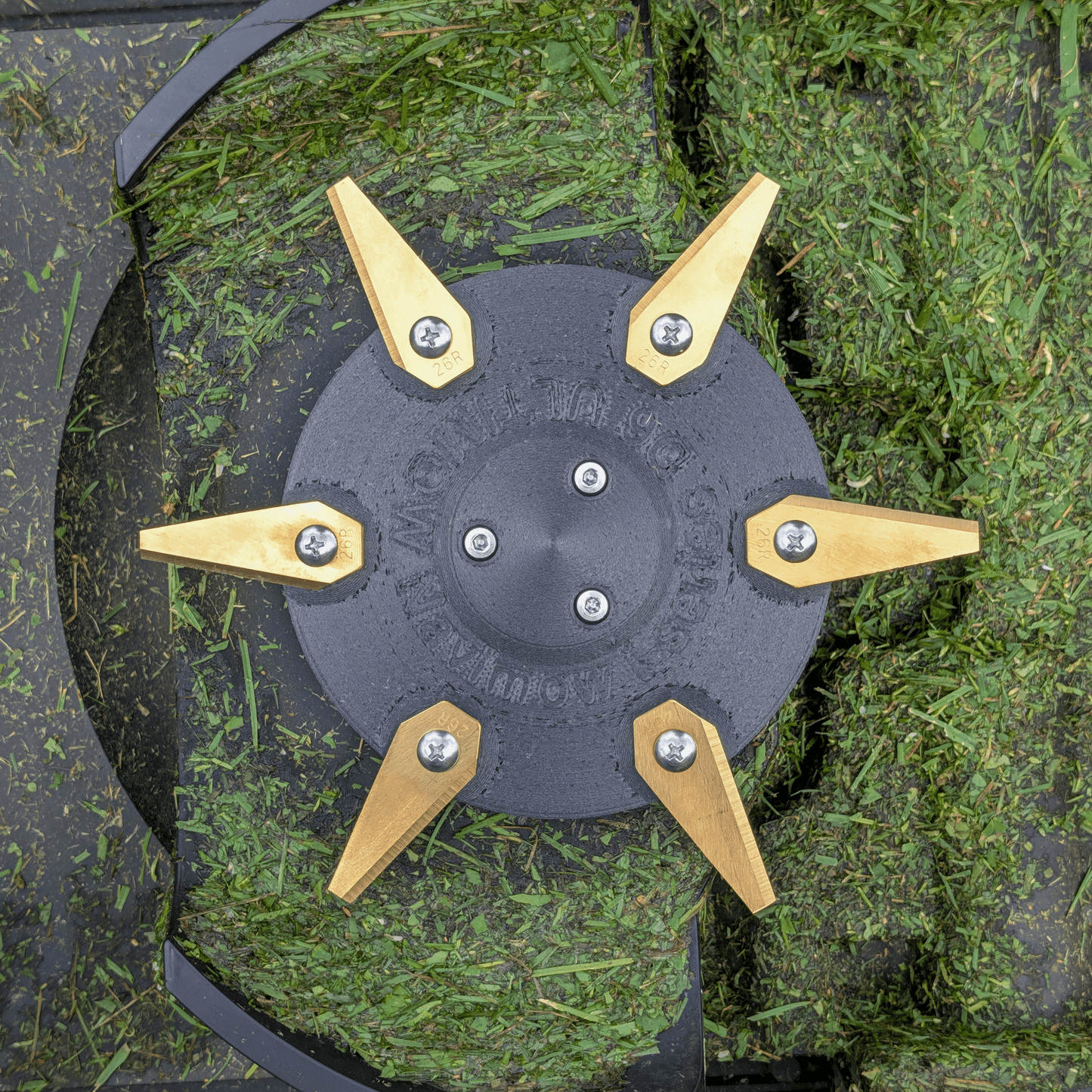 Carbon Fiber 6-blade Disk for Segway Navimow i Series NO STUCK BLADES - Ultimow