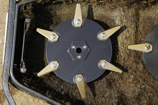 Carbon Fiber Luba Mini 6 Blade Disk (disc) NO STUCK BLADES - Xmow