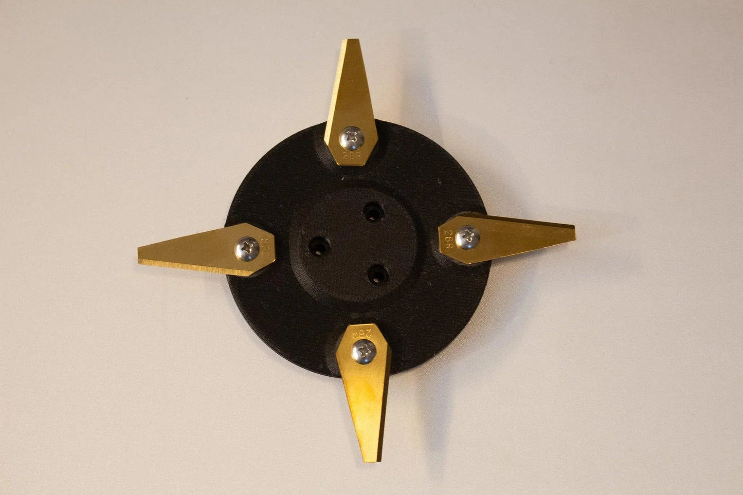 Carbon Fiber Mammotion Yuka 4 Blade Disks (discs) NO STUCK BLADES - Xmow