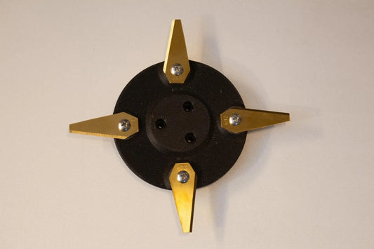 Carbon Fiber Mammotion Yuka 4 Blade Disks (discs) NO STUCK BLADES - Xmow