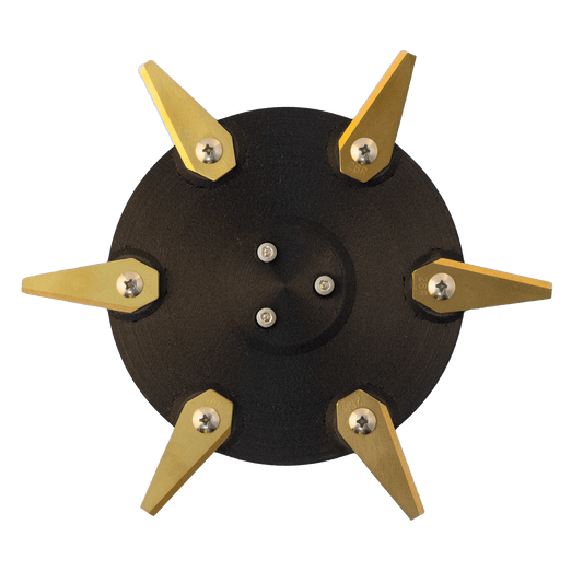 Carbon Fiber Mammotion Yuka Mini 6 Blade Disk (disc) NO STUCK BLADES - Xmow