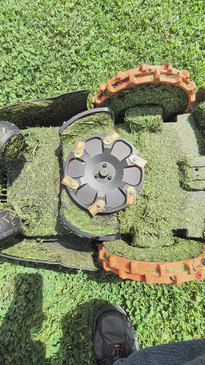 Carbon Fiber 6-blade Disk for Segway Navimow i Series NO STUCK BLADES